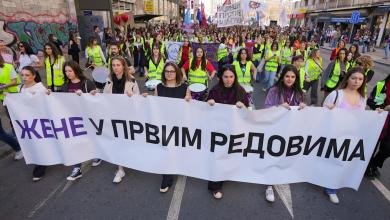 Female students mark International Women’s day by leading protests in Serbia against corruption Female students mark International Women’s day by leading protests in Serbia against corruption