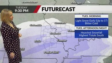 Up to 12 inches of snow expected near St. Louis; where will it fall? Up to 12 inches of snow expected near St. Louis; where will it fall?