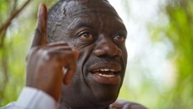 Ugandan opposition figure Besigye, looking frail, appears in court as calls for his release grow Ugandan opposition figure Besigye, looking frail, appears in court as calls for his release grow