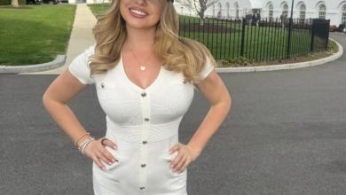 Natalie Winters, the White House correspondent known for her skimpy outfits, denied membership to National Press Club Natalie Winters, the White House correspondent known for her skimpy outfits, denied membership to National Press Club