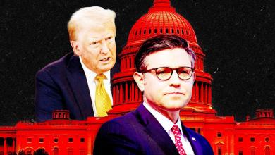 Trump’s Johnson Flops First Test to Remain House Speaker Trump’s Johnson Flops First Test to Remain House Speaker