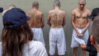 Kristi Noem wears gold Rolex to inspect tattooed inmates at El-Salvador mega-prison Kristi Noem wears gold Rolex to inspect tattooed inmates at El-Salvador mega-prison