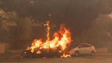 View from inside plane as it flies through Palisade Fire attempting to land at LAX View from inside plane as it flies through Palisade Fire attempting to land at LAX