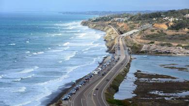 ‘The land is moving down’ ‘The land is moving down’