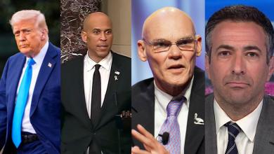Triple whammy! Trump rocked by voter fury, Booker’s marathon speech & econ woes (Carville x Melber) Triple whammy! Trump rocked by voter fury, Booker’s marathon speech & econ woes (Carville x Melber)