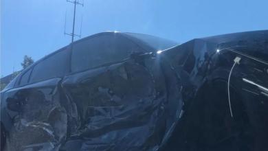 Semi Takes Out Police Hellcat Semi Takes Out Police Hellcat