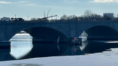2 dead after truck drove off Arlington Memorial Bridge, into Potomac river 2 dead after truck drove off Arlington Memorial Bridge, into Potomac river