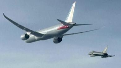 American Airlines flight escorted by fighter jets and diverted after security scare American Airlines flight escorted by fighter jets and diverted after security scare