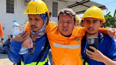 Building collapses in Bangkok after earthquake 800 miles away Building collapses in Bangkok after earthquake 800 miles away