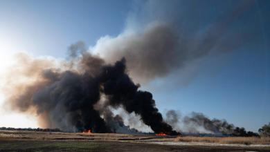 Pueblo Fire Department fighting large brush fire near Lake Minnequa Pueblo Fire Department fighting large brush fire near Lake Minnequa