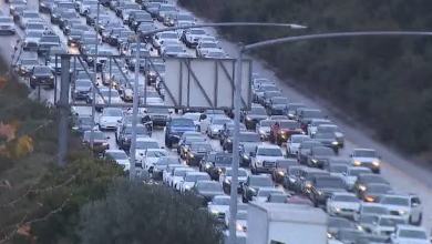 Multi-vehicle crash gridlocks I-8 traffic as rain wets roadway Multi-vehicle crash gridlocks I-8 traffic as rain wets roadway