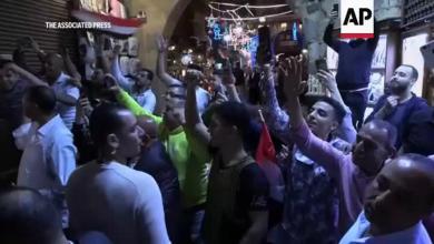 President el-Sissi takes visiting President Macron on tour of famous Cairo souk President el-Sissi takes visiting President Macron on tour of famous Cairo souk