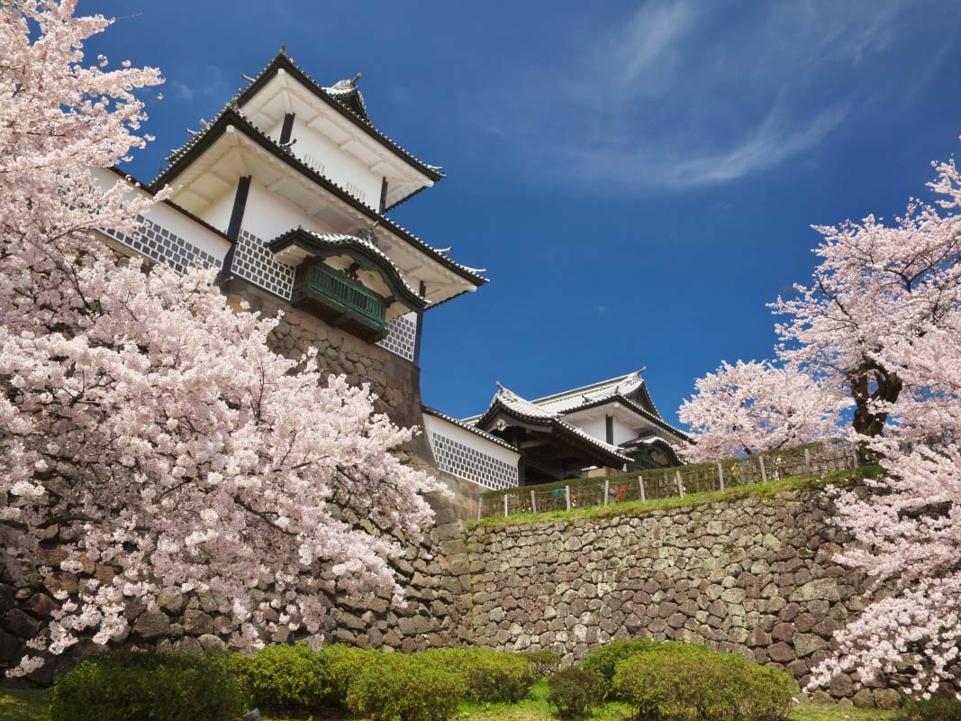 Image of Kanazawa Castle in Kanazawa, showcasing its historic architecture and beautiful surrounding landscape. Image of Kanazawa Castle in Kanazawa, showcasing its historic architecture and beautiful surrounding landscape.