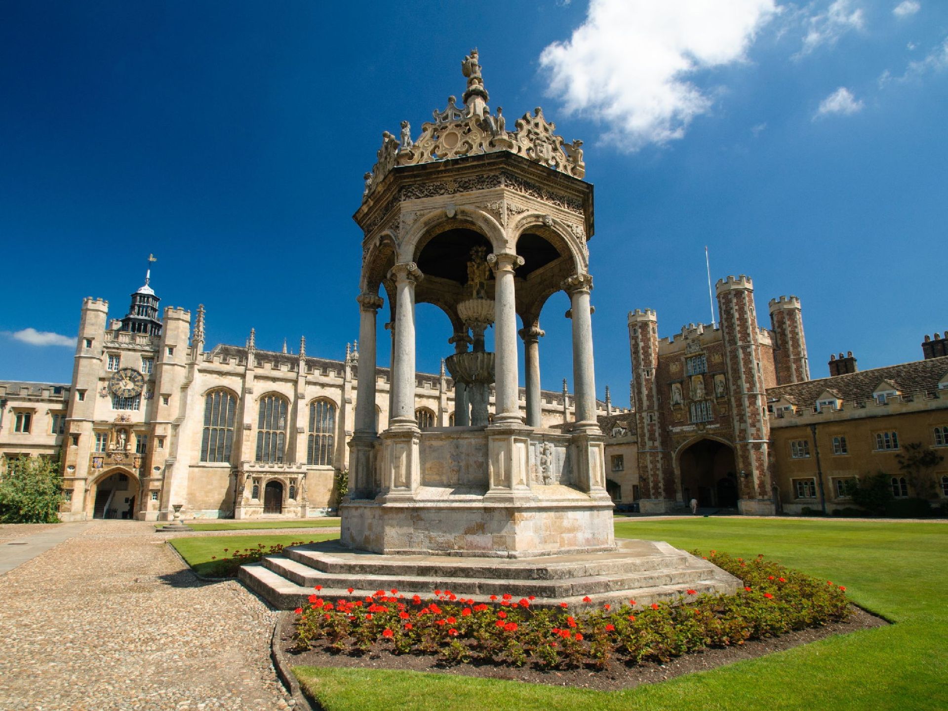 Image of Cambridge University showcasing its historic architecture and beautiful campus in Cambridge, UK. Image of Cambridge University showcasing its historic architecture and beautiful campus in Cambridge, UK.
