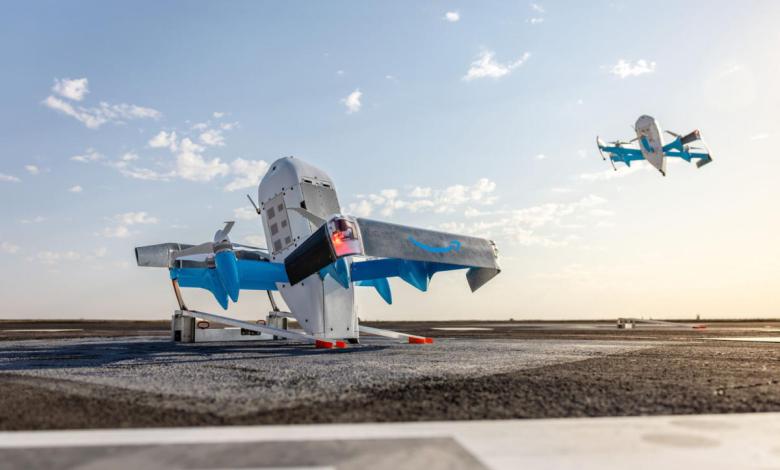 Amazon suspends its drone deliveries following two crashes Amazon suspends its drone deliveries following two crashes
