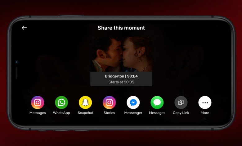 The latest Netflix feature allows you to easily share and re-watch your favorite scenes The latest Netflix feature allows you to easily share and re-watch your favorite scenes