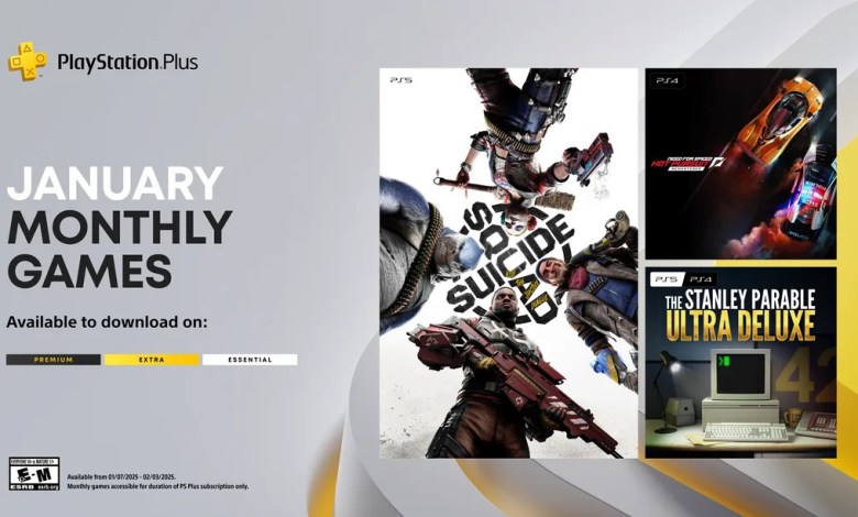 The first PlayStation Plus games of 2025 include The Stanley Parable and Suicide Squad The first PlayStation Plus games of 2025 include The Stanley Parable and Suicide Squad