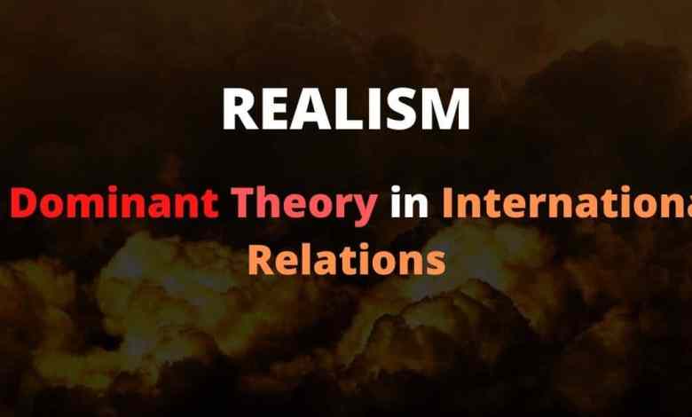 New Realism Theory for Analyzing Political Phenomena New Realism Theory for Analyzing Political Phenomena