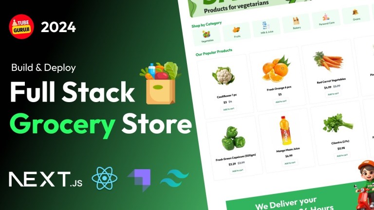 Next.js Grocery App: Build, Deploy, and Sell Online Next.js Grocery App: Build, Deploy, and Sell Online