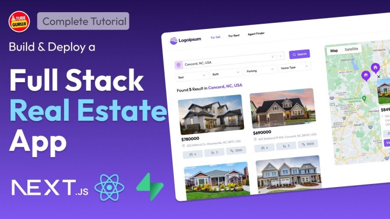 Build & Deploy Next.js Real Estate App with React, Tailwind, Supabase Build & Deploy Next.js Real Estate App with React, Tailwind, Supabase