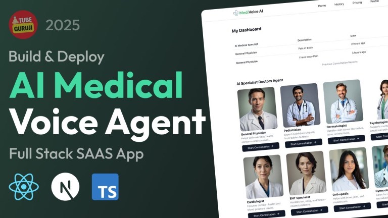 AI Voice Agent for Healthcare: Build with Next.js AI Voice Agent for Healthcare: Build with Next.js
