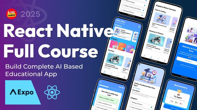 React Native: Build a Full Stack App Now React Native: Build a Full Stack App Now
