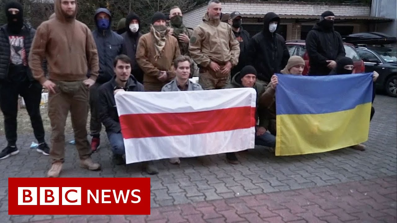 Belarus rebels fight for Ukraine against Russia – BBC News Belarus rebels fight for Ukraine against Russia – BBC News