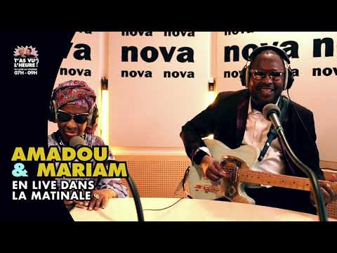 Amadou & Mariam en Live dans « T’as vu l’heure » – Nova.fr Amadou & Mariam en Live dans « T’as vu l’heure » – Nova.fr