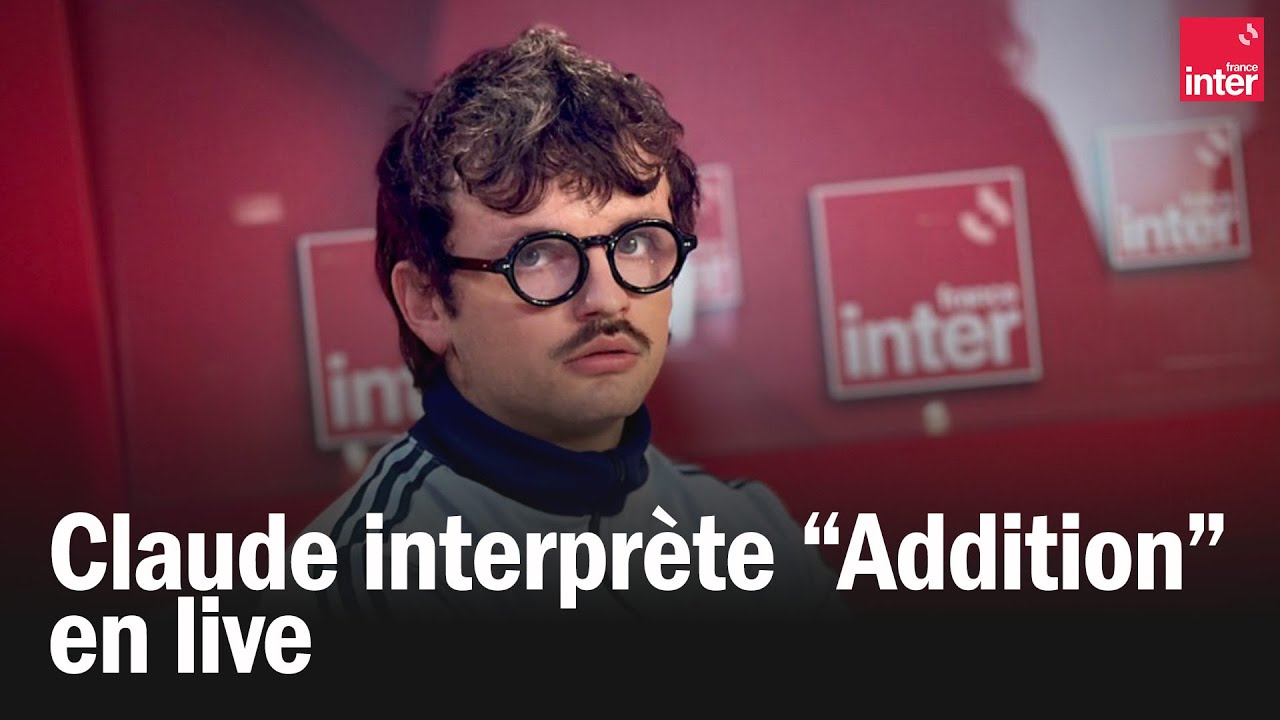 Claude interprète « Addition », un titre de son premier album « In extremis » Claude interprète « Addition », un titre de son premier album « In extremis »