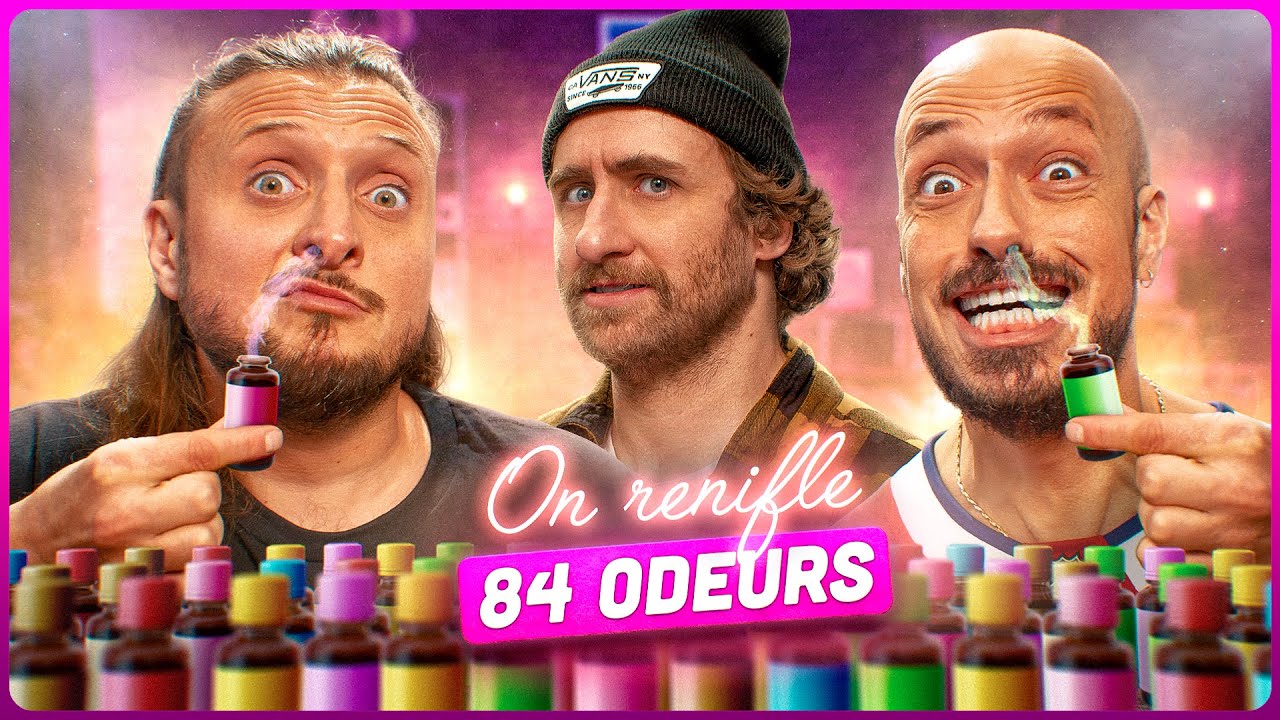 84 odeurs à deviner. Mcfly génie du jeu. Carlito et Florent ont le mérite d’être là. 84 odeurs à deviner. Mcfly génie du jeu. Carlito et Florent ont le mérite d’être là.