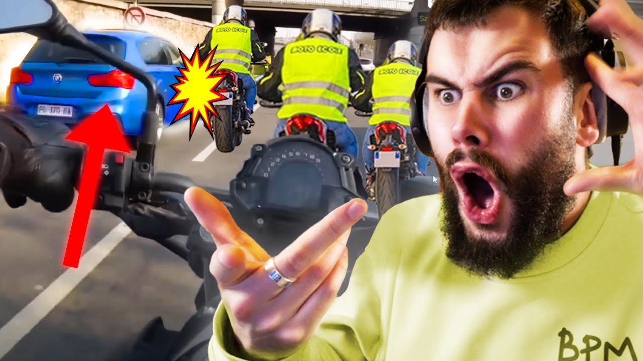 CHAUFFARD VS MOTO ECOLE ! (aïe) CHAUFFARD VS MOTO ECOLE ! (aïe)