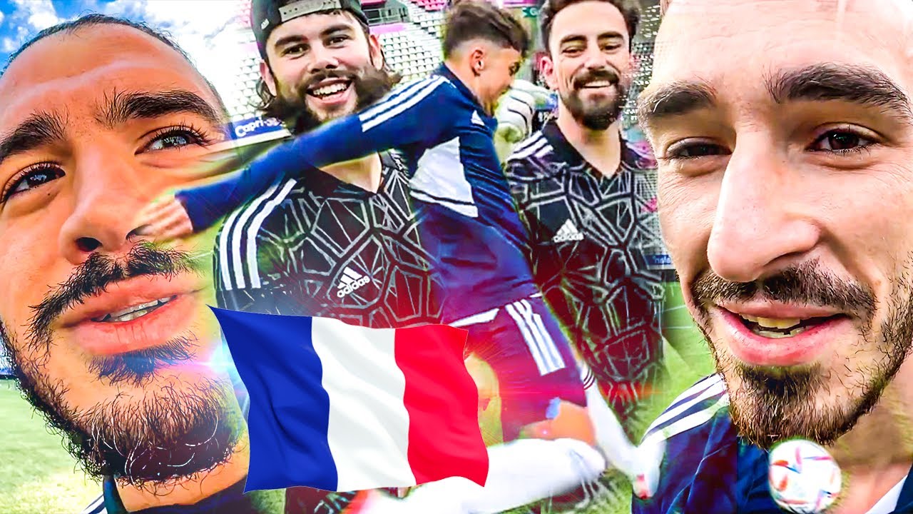 NOTRE PREMIER ENTRAINEMENT DE FOOT POUR LE FRANCE ESPAGNE (entre youtubers / streamers) NOTRE PREMIER ENTRAINEMENT DE FOOT POUR LE FRANCE ESPAGNE (entre youtubers / streamers)