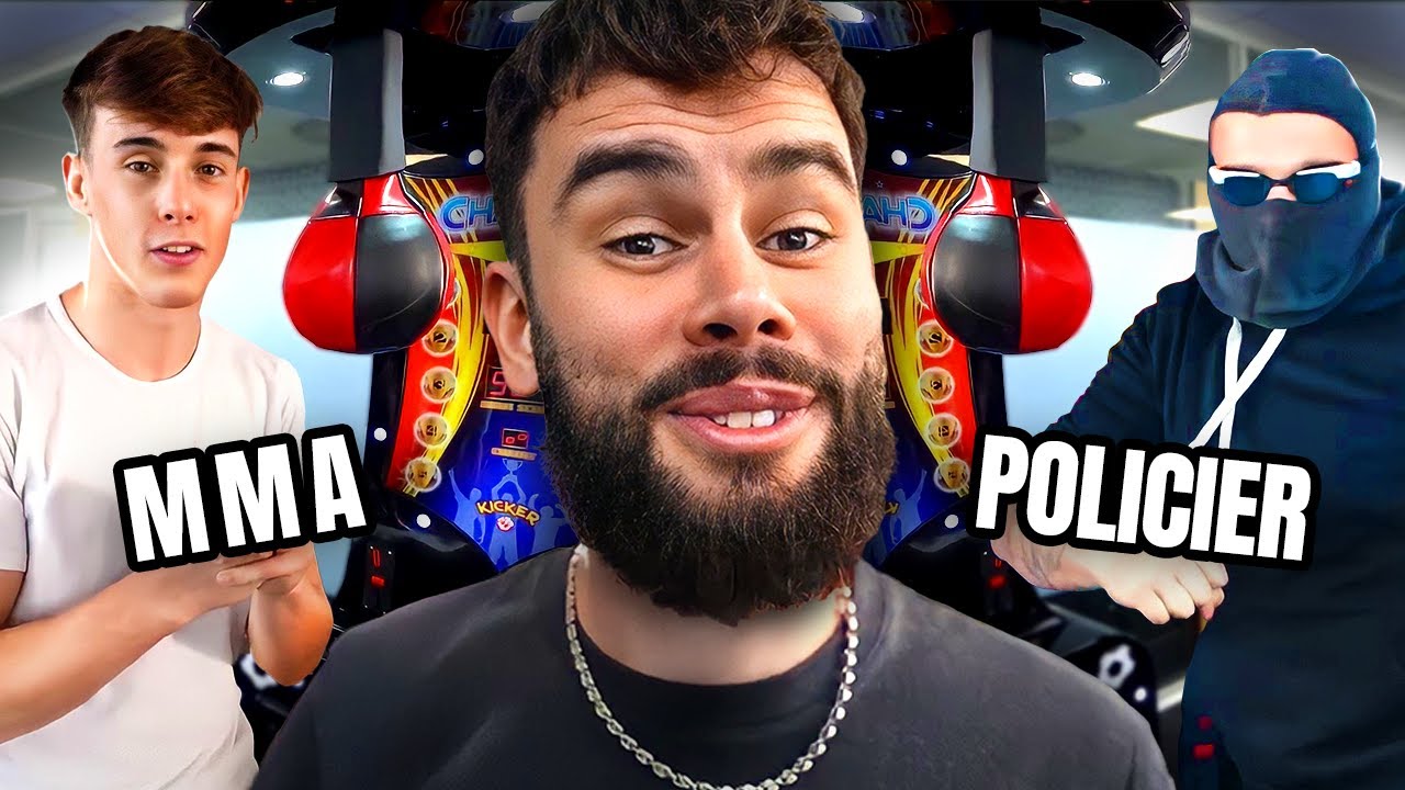 POLICIER VS COMBATTANT DE MMA A LA MACHINE A COUP DE POING ! POLICIER VS COMBATTANT DE MMA A LA MACHINE A COUP DE POING !