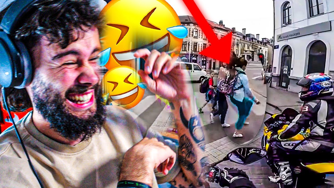 IL ACCELERE POUR LUI FAIRE PEUR ! (sa réaction est trop marrante) IL ACCELERE POUR LUI FAIRE PEUR ! (sa réaction est trop marrante)
