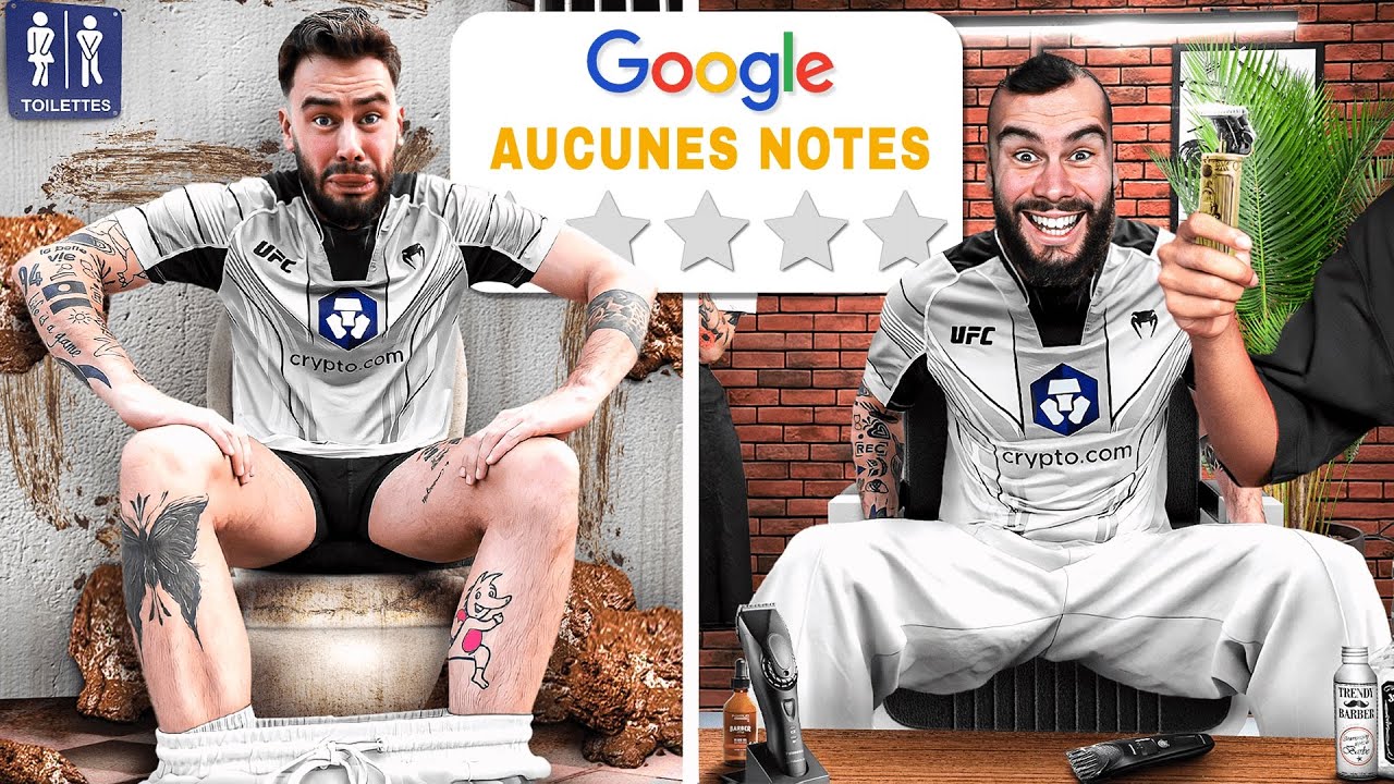JE TESTE DES LIEUX NON NOTÉS ! JE TESTE DES LIEUX NON NOTÉS !