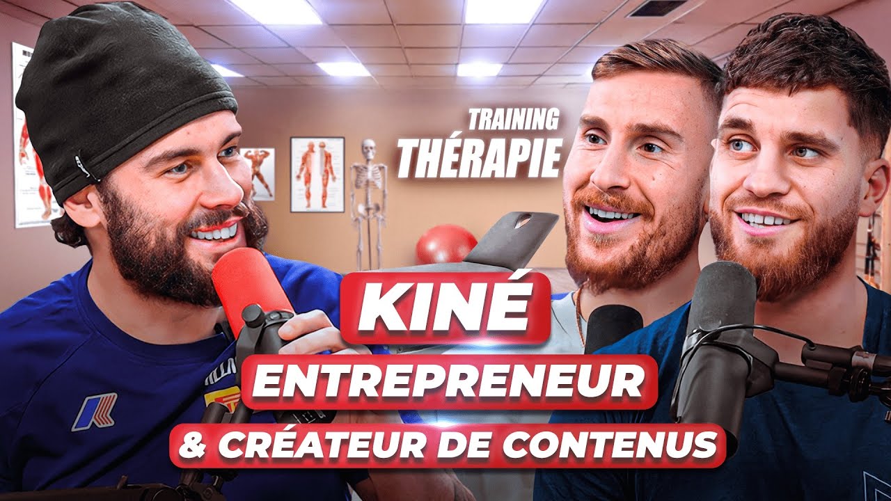 Kiné, Entrepreneur, Créateur de contenu : L’incroyable parcours de TRAINING THERAPIE ! Kiné, Entrepreneur, Créateur de contenu : L’incroyable parcours de TRAINING THERAPIE !
