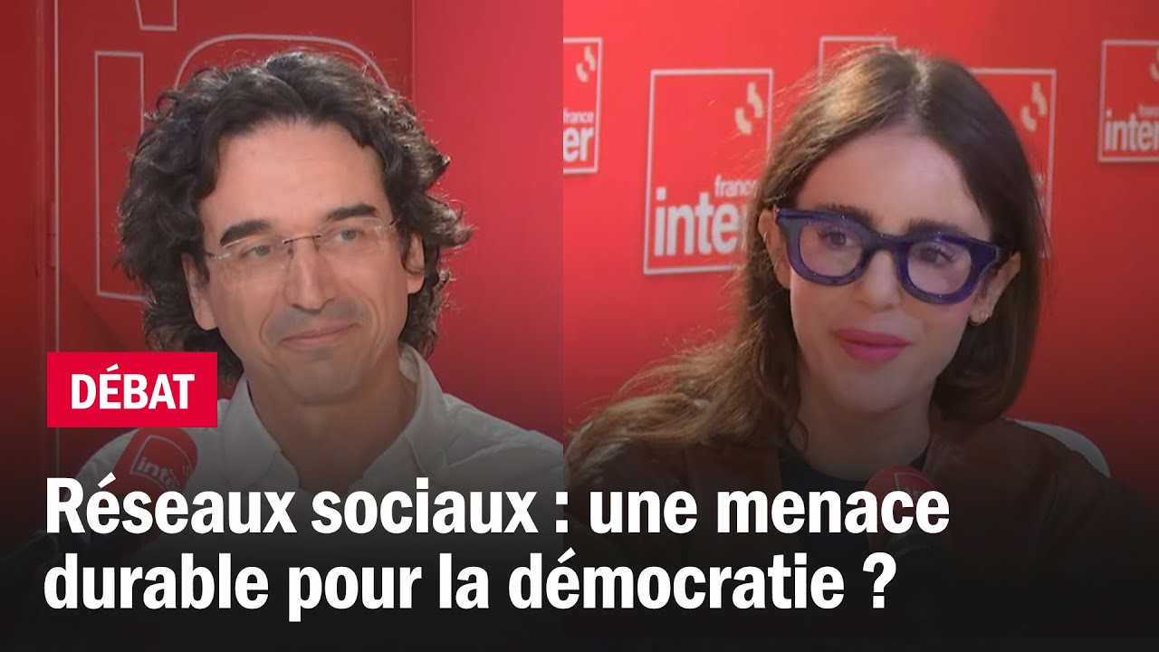Réseaux sociaux : une menace durable pour la démocratie ? – Le débat du 7/10 Réseaux sociaux : une menace durable pour la démocratie ? – Le débat du 7/10