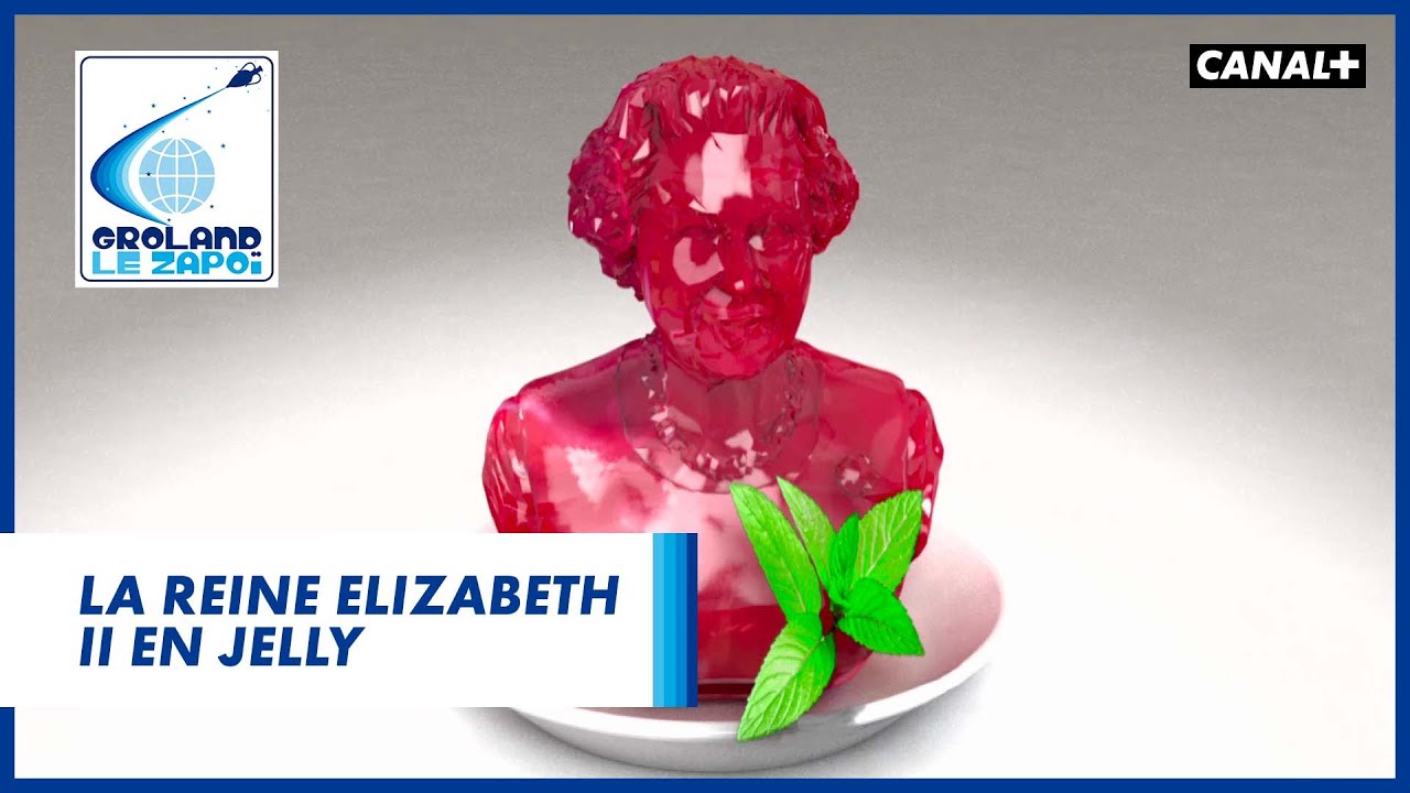 La reine Elizabeth II en jelly – Groland – CANAL+ La reine Elizabeth II en jelly – Groland – CANAL+
