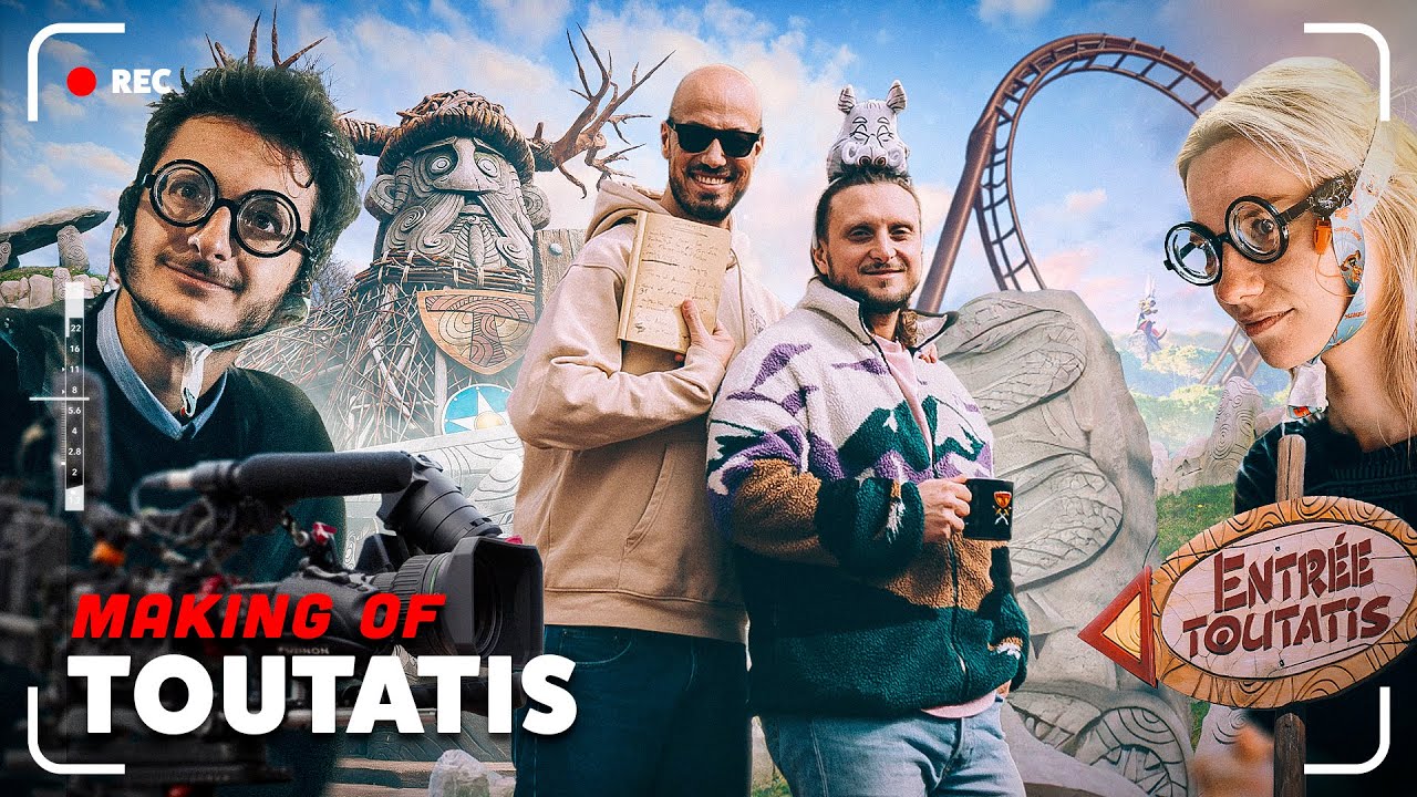 Dans les coulisses de la vidéo TOUTATIS Dans les coulisses de la vidéo TOUTATIS