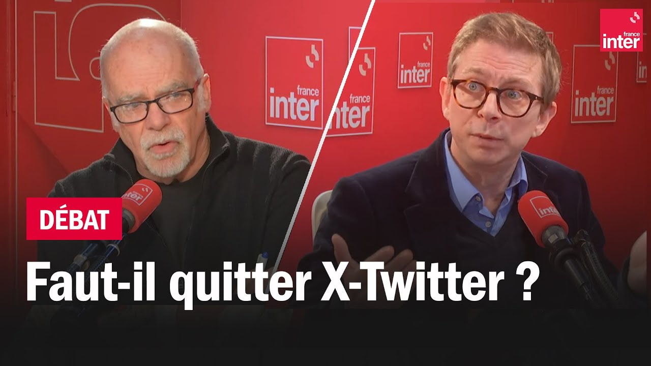 Faut-il quitter X-Twitter ? – Le débat du 7/10 Faut-il quitter X-Twitter ? – Le débat du 7/10