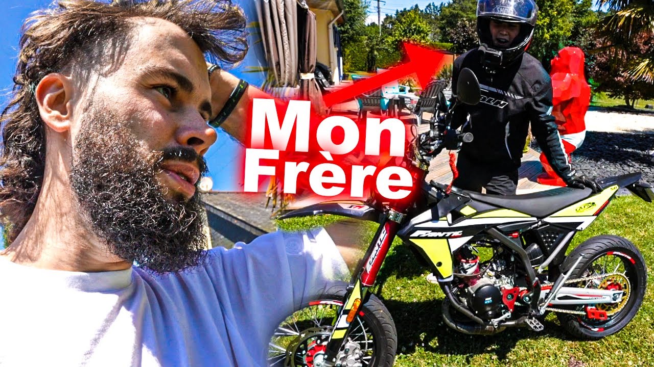 MON FRERE ESSAYE MA 50cc ! (il m’impressionne) MON FRERE ESSAYE MA 50cc ! (il m’impressionne)