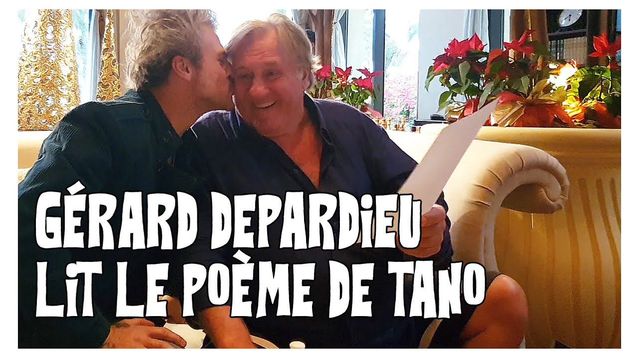 QUAND GÉRARD DEPARDIEU LIT LE POÈME DE TANO… QUAND GÉRARD DEPARDIEU LIT LE POÈME DE TANO…