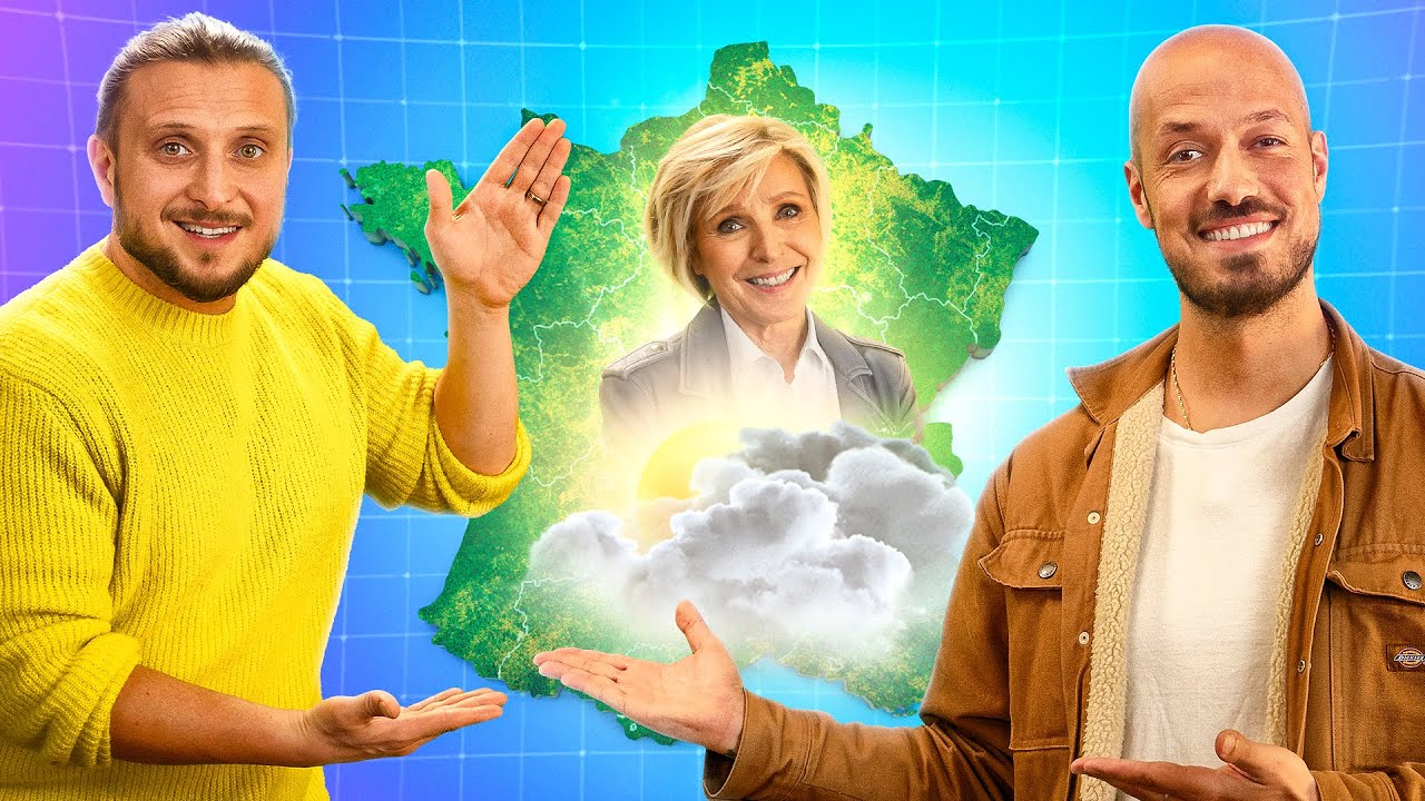 Qui présentera le mieux la météo ? (avec la légendaire Evelyne Dhéliat) Qui présentera le mieux la météo ? (avec la légendaire Evelyne Dhéliat)