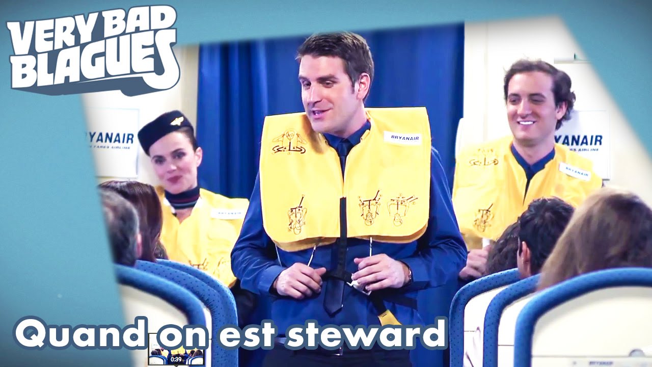 Quand on est steward – Palmashow Quand on est steward – Palmashow