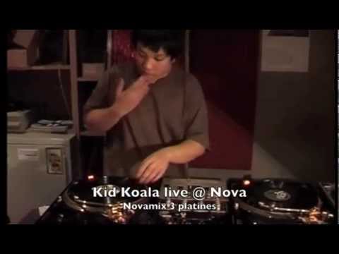 Kid Koala Novamix 3 platines @ Nova Kid Koala Novamix 3 platines @ Nova