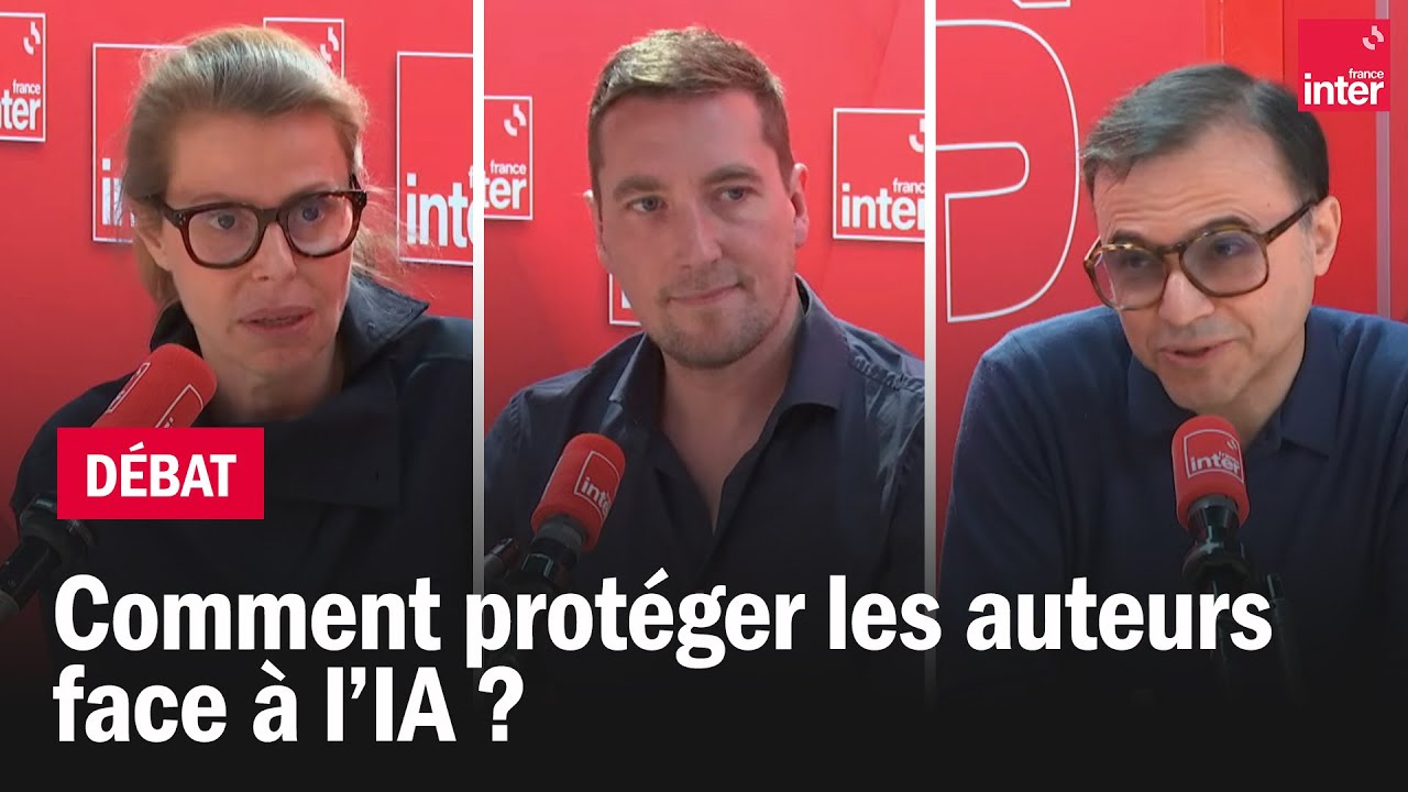 Comment protéger les auteurs face à l’IA ? – Le débat du 7/10 Comment protéger les auteurs face à l’IA ? – Le débat du 7/10