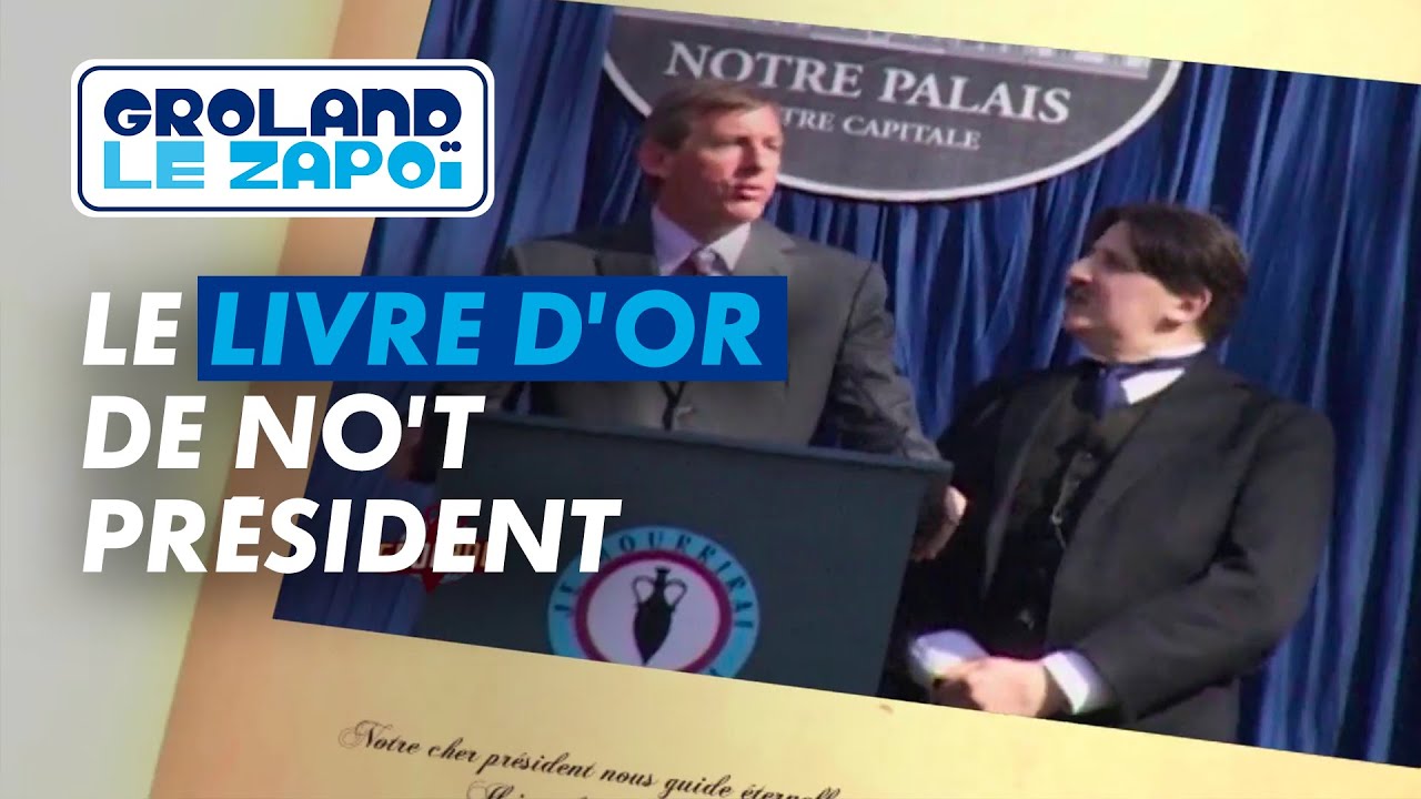 On n’oubliera jamais not’ Président – Groland – CANAL+ On n’oubliera jamais not’ Président – Groland – CANAL+