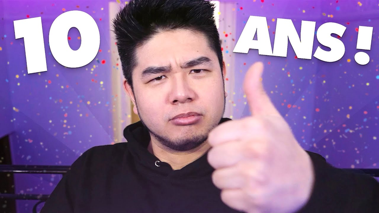 10 ans sur YouTube… merci. 10 ans sur YouTube… merci.