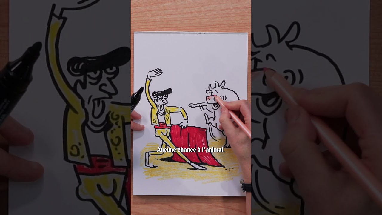 « Pauvres bêtes » : Coco dessine la corrida « Pauvres bêtes » : Coco dessine la corrida