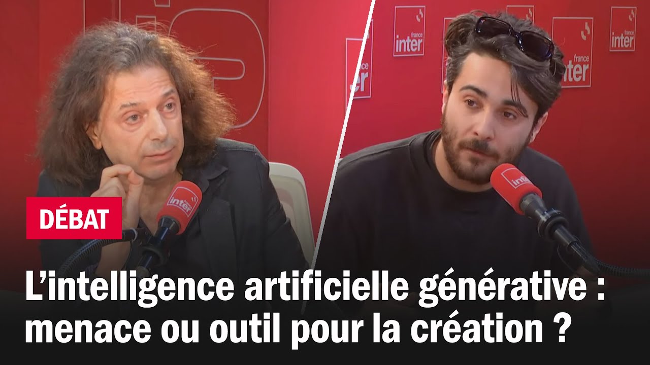 L’IA générative : menace ou outil pour la création ? – Le débat du 7/10 L’IA générative : menace ou outil pour la création ? – Le débat du 7/10